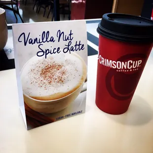 Vanilla Nut Spice Latte