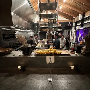Open Kitchen setup
