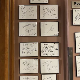 Autographs