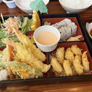 Bento Box three selection