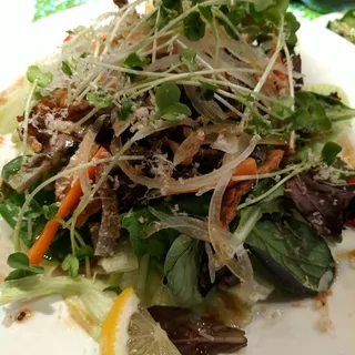 Salmon Skin Salad