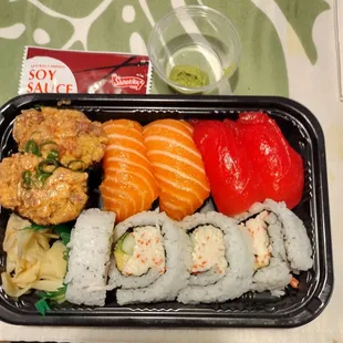 sashimi, sushi and sashimi, sushi, food