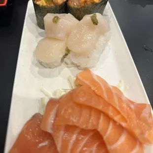 Hamachi Salmon Sashimi Salad