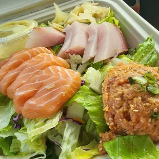 Sashimi Salad