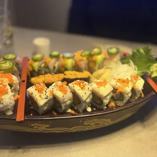 Sushi rolls--can&apos;t recall the names