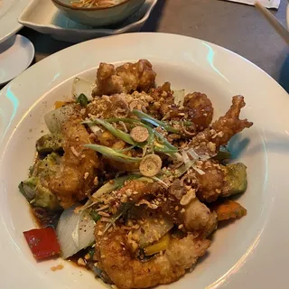 Shrimp Avocado Tamarind Sauce