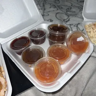 BBQ Sauce, Katsu Sauce and Teriyaki Sauce
