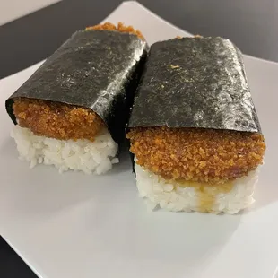 Crispy Spam Musubi