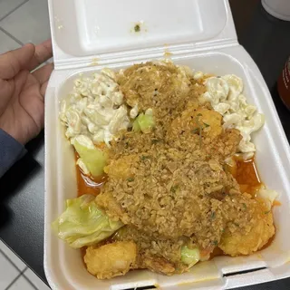 Hawaiian Garlic Shrimp