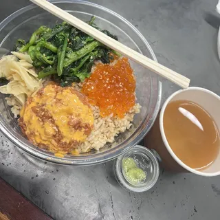 Spicy Ahi & Ikura Combo Bowl