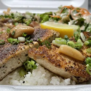 Ahi combo, nice cuts