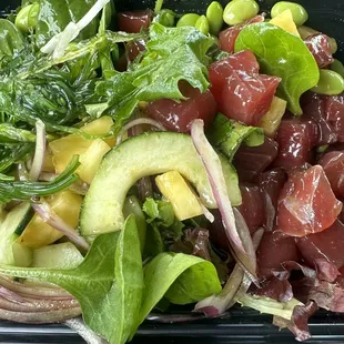 Ono, ono, ono.. fresh ahi poki mde the way I like it..