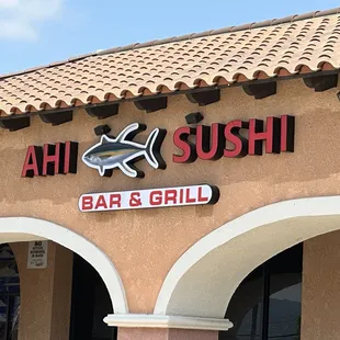 Ahi sushi restaurant