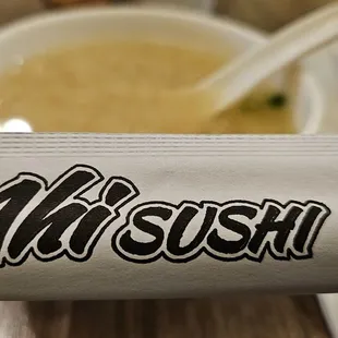 Complimentary Miso Soup