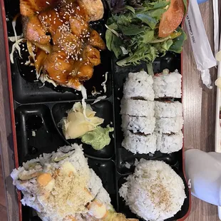 Salmon Tempura Rolls