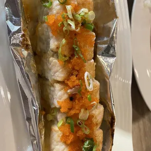 Baked Salmon Roll
