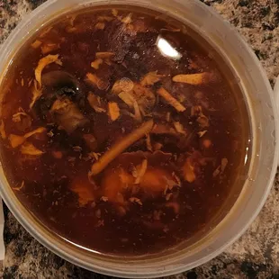 a bowl of soup