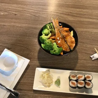 Salmon Teriyaki Bowl