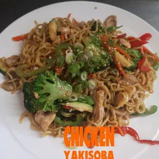 Chicken Yakisoba