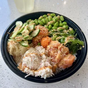 2 2 Scoop Poke Bowl