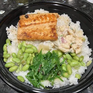 Grilled Salmon Bowl