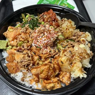3 Scoop Poke Bowl