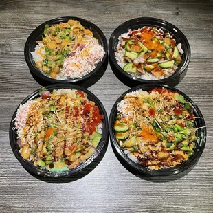 3 Scoop Poke Bowl