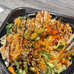 Spicy tuna &amp; Salmon Bowl