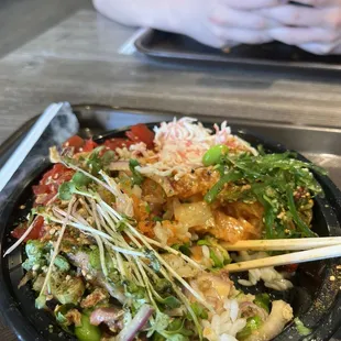 3 Scoop Poke Bowl