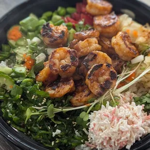 Sriracha Shrimp Bowl