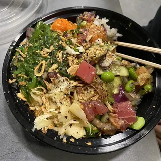 3 Scoop Poke Bowl
