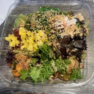 Our poke bowls.