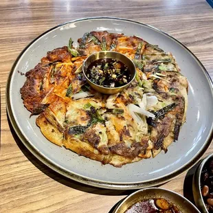 Seafood &amp; Kimchi Pancake