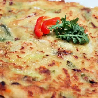 Seafood pancake