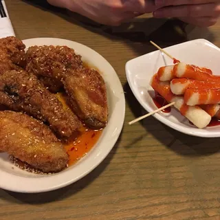 Battered Dipped JUMBO Chicken Wings