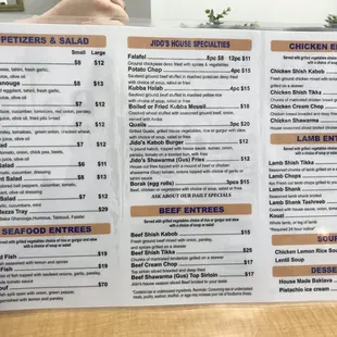menu, sushi and sashimi