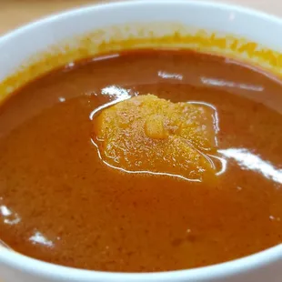 Potato red Curry stew