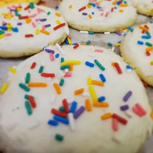 Iced sugar cookies