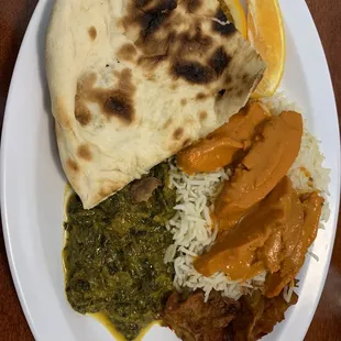 a plate of food