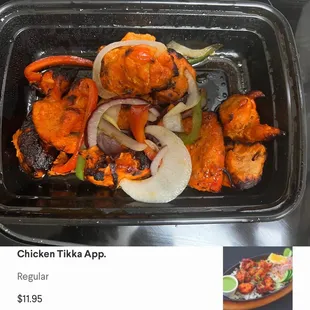 chicken wings and fried chicken