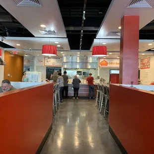Inside