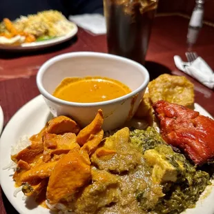 a plate of food