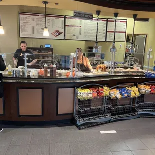 Open area to view the entire menu.