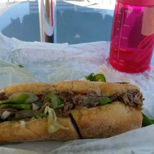 Steak &amp; cheese, yum!