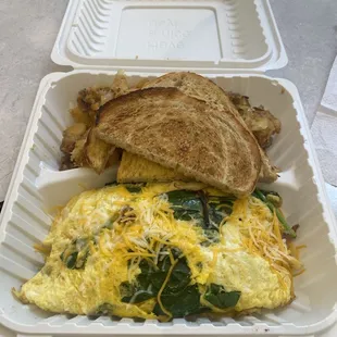 Western Omelette Platter