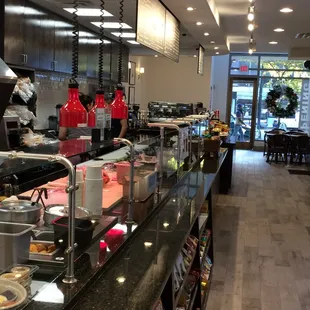 interior, sushi and sashimi
