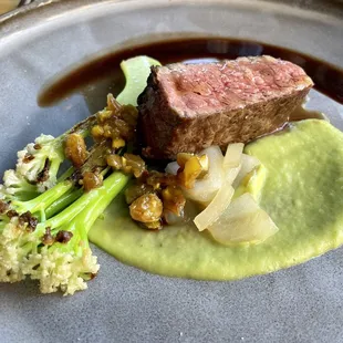 Prime NY strip (micro wine dinner)