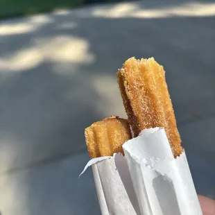 Caramel churros