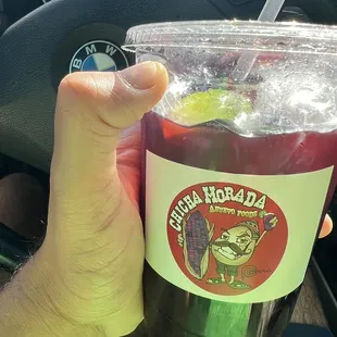 Peruvian drink - Chicha Morada. Very refreshing