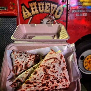 Peruvian Chicken Quesadilla